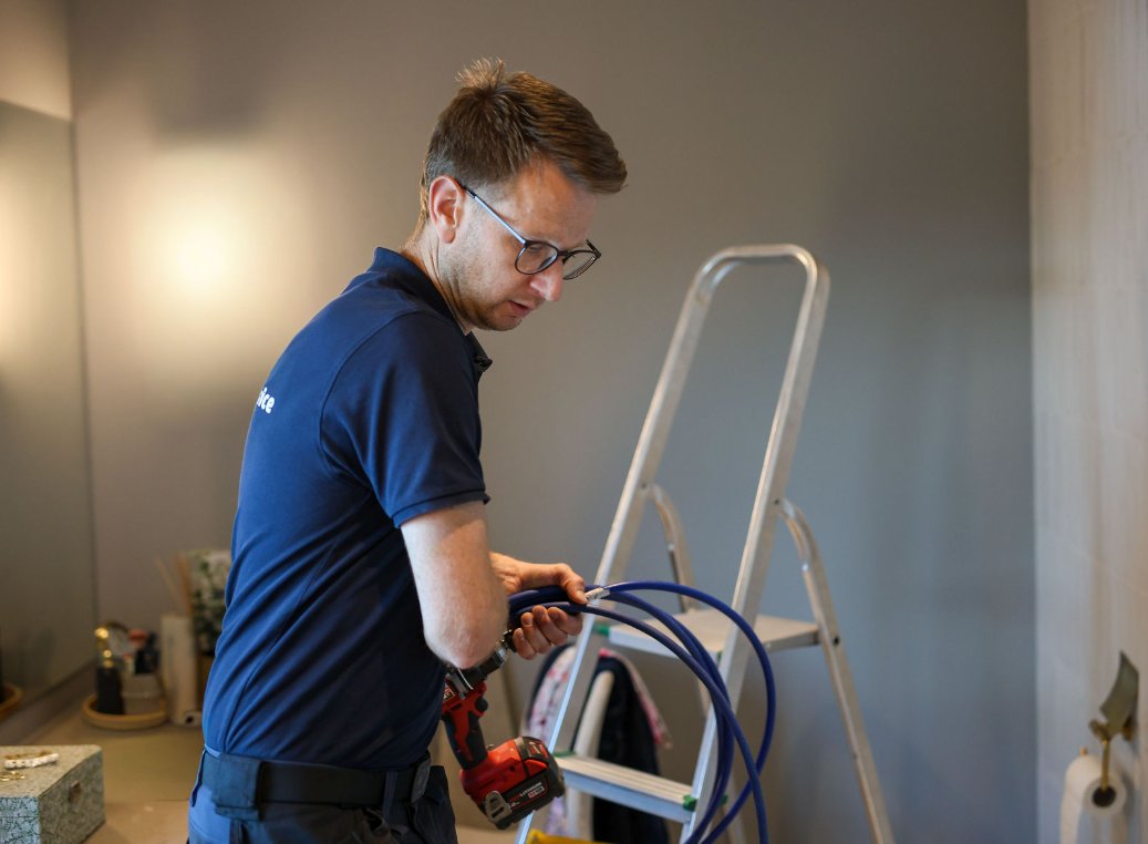 Rens av ventilasjonskanal med kalibrert utstyr